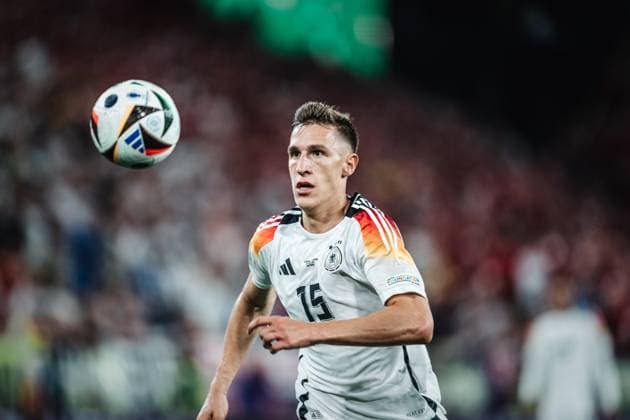 Fußball Herren UEFA-Fußball-Europameisterschaft 2024 Achtelfinale Deutschland vs. Dänemark 29.06.2024 Nico Schlotterbeck ( 15, Deutschland) Dortmund BVB Stadion Dortmund Nordrhein-Westfalen Deutschland