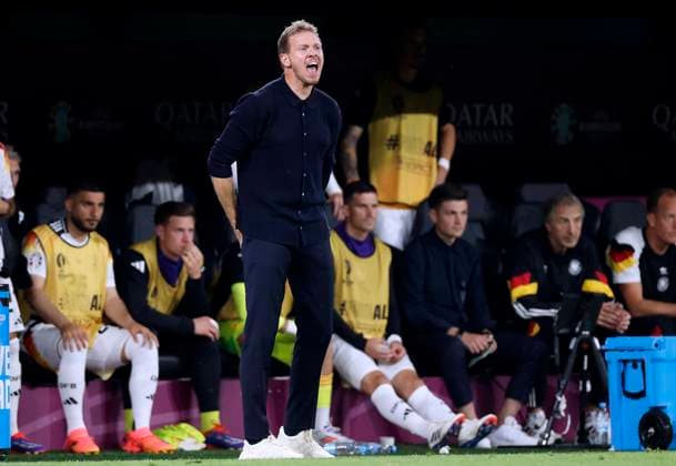 NAGELSMANN Julian Trainer Team Deutschland UEFA Fussball EURO 2024 in Deutschland Achtelfinale Spiel Deutschland - Daenemark 2 : 0 am 29.06.2024 in Dortmund DFL REGULATIONS PROHIBIT ANY USE OF PHOTOGRAPHS as IMAGE SEQUENCES and or QUASI-VIDEO Copyright: xLacixPerenyix
