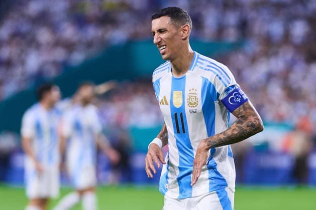 RECORD DATE NOT STATED Copa America USA 2024 Argentina vs Peru Angel Di Maria of Argentina during the CONMEBOL Copa America 2024 group A match between Argentina and Peru, at Hard Rock Stadium, on June 29, 2024 in Miami Gardens, Florida, United States. MIAMI GARDENS FLORIDA UNITED STATES  Copyright: xJONATHANxDUENASx 20240629192139_CA_GA_2024_ARG_PER_DIMARIA79