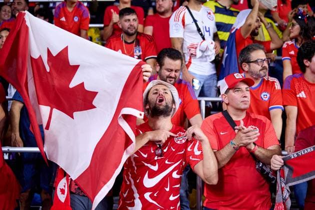 RECORD DATE NOT STATED Copa America USA 2024 Canada 0-0 Chile Fans o Aficion during the CONMEBOL Copa America 2024 group A match between Canada and Chile, at Inter-Co Stadium, on June 29, 2024 in Orlando, Florida, United States. ORLANDO FLORIDA UNITED STATES  Copyright: xJosexLuisxMelgarejox 20240629212458_CA_GA_2024_CAN_CHI_FANS132