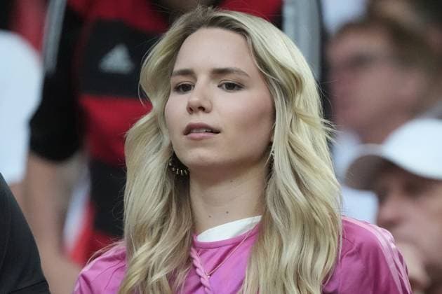 Anika, Frau von Torwart Goalie Manuel Neuer (Deutschland, Germany, 01) - Dortmund 29.06.2024: Deutschland vs. Dänemark, EURO2024 M37, Achtelfinale, EM-Arena Dortmund