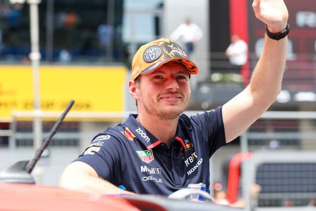 Fahrerparade, Max Verstappen (Red Bull), Rennen, Grosser Preis von Oesterreich, Motorsport, Herren, Formel 1, 30.06.2024 Spielberg Steiermark Oesterreich