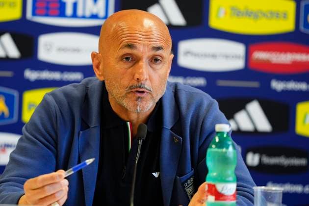 head coach Italy Luciano Spalletti speak with the media during a press conference, PK, Pressekonferenz at Casa Azzurri at Hemberg-Stadion on June 30, 2024 in Iserlohn, Germany. 30, June, 2024. - Soccer .  Copyright: xFabioxFerrari LaPressex