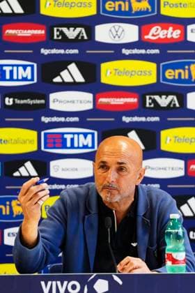 head coach Italy Luciano Spalletti speak with the media during a press conference, PK, Pressekonferenz at Casa Azzurri at Hemberg-Stadion on June 30, 2024 in Iserlohn, Germany. 30, June, 2024. - Soccer .  Copyright: xFabioxFerrari LaPressex