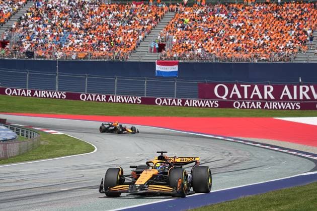 Formel 1 Großer Preis von Österreich 2024 30.06.2024, Red Bull Ring, Spielberg, Formel 1 Großer Preis von Österreich 2024 , im Bild Oscar Piastri (AUS), McLaren F1 Team
