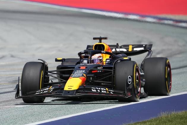 Formel 1 Großer Preis von Österreich 2024 30.06.2024, Red Bull Ring, Spielberg, Formel 1 Großer Preis von Österreich 2024 , im Bild Max Verstappen (NLD), Oracle Red Bull Racing