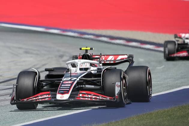 Formel 1 Großer Preis von Österreich 2024 30.06.2024, Red Bull Ring, Spielberg, Formel 1 Großer Preis von Österreich 2024 , im Bild Nico Hülkenberg (DEU), Haas F1 Team