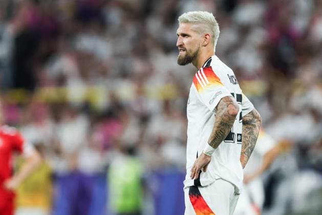 Fussball, UEFA EURO, EM, Europameisterschaft,Fussball 2024 Achtelfinale Deutschland - Dänemark 29.06.2024, BVB Stadium Dortmund Robert Andrich (Deutschland, 23) Dortmund BVB Stadium Dortmund Nordrhein-Westfahlen Deutschland
