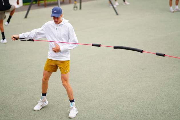 Jannik Sinner Wimbledon Tennis Championships, Practice and Previews, The All England Lawn Tennis and Croquet Club, London, UK - 30 Jun 2024  Copyright: xJavierxGarcia Shutterstockx 14560182cs