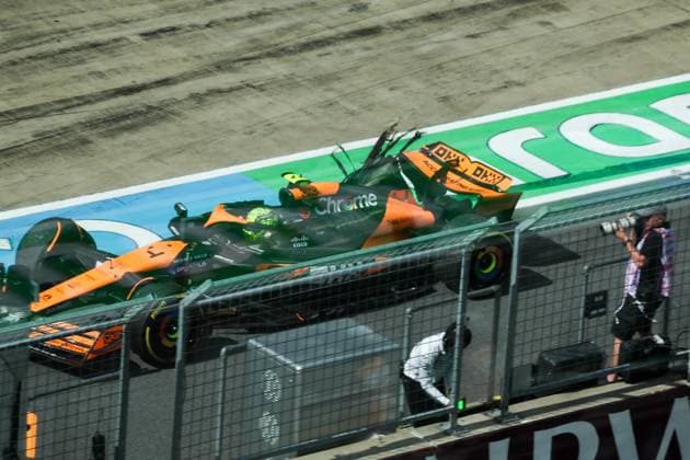4 Lando Norris (GBR, McLaren Formula 1 Team), F1 Grand Prix of Austria at Red Bull Ring on June 30, 2024 in Spielberg, Austria. (Photo by HOCH ZWEI) Spielberg Austria