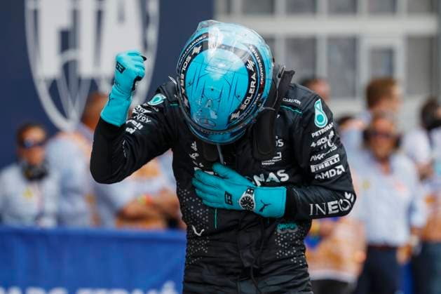 63 George Russell (GBR, Mercedes-AMG Petronas F1 Team), F1 Grand Prix of Austria at Red Bull Ring on June 30, 2024 in Spielberg, Austria. (Photo by HOCH ZWEI) Spielberg Austria