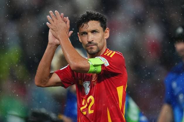 GER: Spain v Georgia. UEFA EURO, EM, Europameisterschaft,Fussball 2024 Jesus Navas of Spain during the UEFA Euro 2024 match between Spain and Georgia, Round of 16, played at Rhein Energie Stadium on June 30, 2024 in Koln, Germany. kpng Copyright: xBaguxBlancox xPRESSINPHOTOx PS_240630_ESP_GEO_066