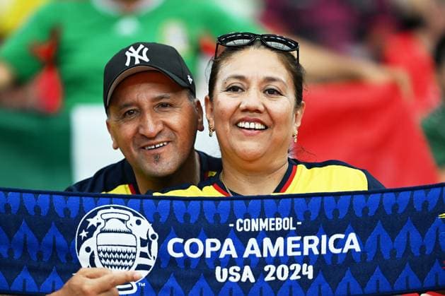 RECORD DATE NOT STATED Copa America USA 2024 Ecuador vs Mexico Fans o Aficion during the CONMEBOL Copa America 2024 group B match between Ecuador and Mexico, at State Farm Stadium, on June 30, 2024 in Glendale, Arizona, United States. GLENDALE ARIZONA UNITED STATES  Copyright: xDavidxLeahx 20240630191522_CA_GB_2024_ECU_MEX_FANS70