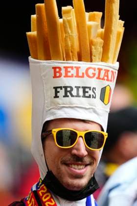 France v Belgium: Round of 16 - UEFA EURO, EM, Europameisterschaft,Fussball 2024 Belgian supporter during the UEFA EURO 2024 round of 16 match between France and Belgium at Düsseldorf Arena on July 1, 2024 in Dusseldorf, Germany. Dusseldorf Germany  Copyright: xJosexBretonx originalFilename:bretonhernandez-francevb240701_npV9w.jpg