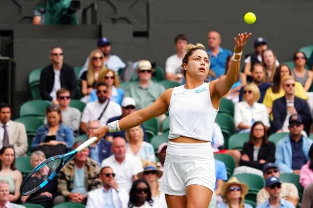 Renata Zarazua during her first round match Wimbledon Tennis Championships, Day 1, The All England Lawn Tennis and Croquet Club, London, UK - 01 Jul 2024  Copyright: xJavierxGarcia Shutterstockx 14565033fu