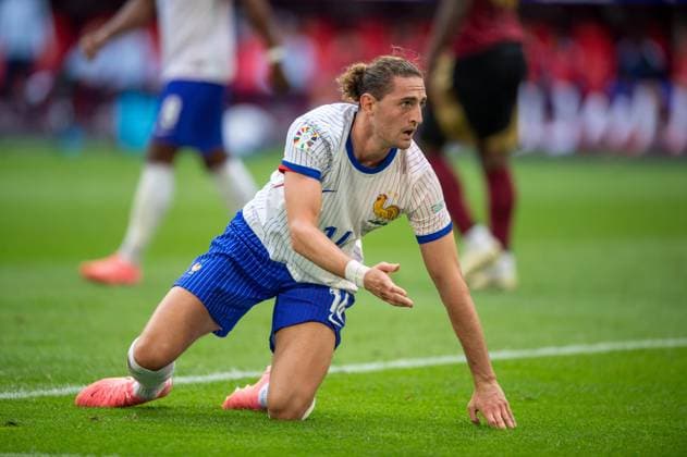 Fussball, Herren, Saison 2023 24, Euro 2024 (Achtelfinale) in Düsseldorf, Frankreich - Belgien, Adrien Rabiot (Frankreich), 01.07. 2024, Copyright: xSebastianxRäppold MatthiasxKochx