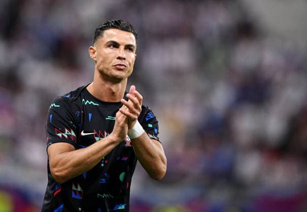 Germany Soccer Euro 2024 Portugal - Slovenia 8720705 01.07.2024 Portugal s Cristiano Ronaldo is seen before the UEFA EURO, EM, Europameisterschaft,Fussball 2024 round of 16 soccer match between Portugal and Slovenia at the Frankfurt Arena in Frankfurt am Main, Germany. Alexey Filippov Sputnik Germany  Copyright: xAlexeyxFilippovx