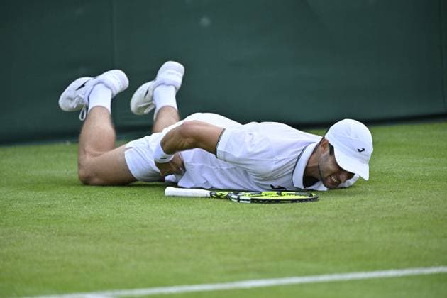 Tennis : Wimbledon 2024 - England - Vukic - Australia Tennis : Wimbledon 2024 - England - 01 07 2024 ChrysleneCaillaud Panoramic 