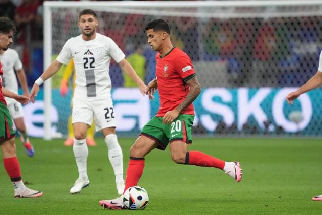 Joao Cancelo (Portugal, 20) - Frankfurt 01.07.2024: Portugal vs. Slowenien, EURO2024, M41 Achtelfinale, EM-Arena Frankfurt