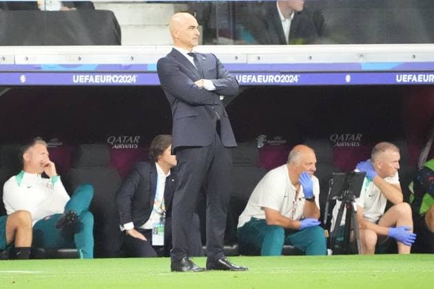 Trainer Coach Roberto Martinez (Portugal) - Frankfurt 01.07.2024: Portugal vs. Slowenien, EURO2024, M41 Achtelfinale, EM-Arena Frankfurt