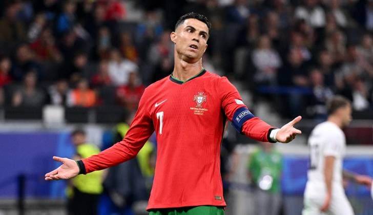 Fussball Euro 2024 Achtelfinale 01.07.2024 Portugal - Slowenien Cristiano Ronaldo (Portugal)