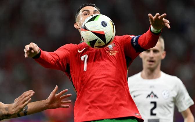 Fussball Euro 2024 Achtelfinale 01.07.2024 Portugal - Slowenien Cristiano Ronaldo (Portugal)