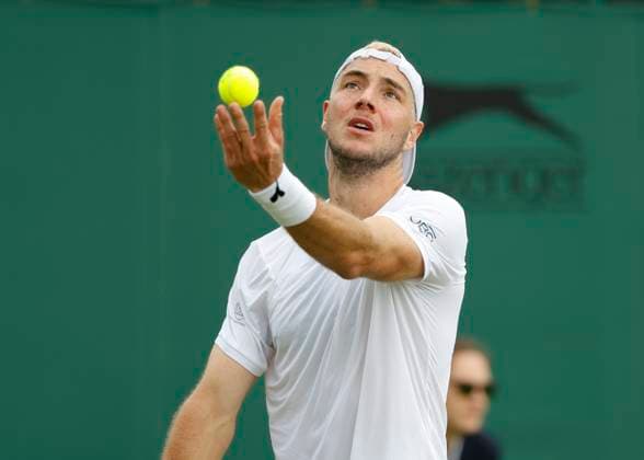 Jan-Lennard Struff GER) Tennis - Wimbledon 2024 - Grand Slam ITF ATP, Tennis Herren WTA, Tennis Damen - AELTC - London - - Great Britain - 1 July 2024. Copyright: xJuergenxHasenkopfx