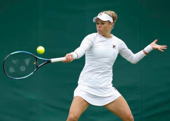 Laura Siegemund (GER) Tennis - Wimbledon 2024 - Grand Slam ITF ATP, Tennis Herren WTA, Tennis Damen - AELTC - London - - Great Britain - 2 July 2024. Copyright: xJuergenxHasenkopfx