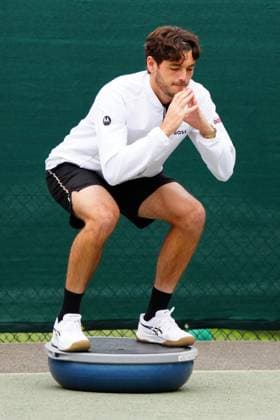 Taylor Fritz exercising Wimbledon Tennis Championships, Day 2, The All England Lawn Tennis and Croquet Club, London, UK - 02 Jul 2024  Copyright: xJavierxGarcia Shutterstockx 14567681dc