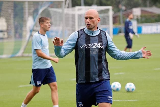 Deutschland, Berlin, Sportpark, GER, 2.FBL, Hertha BSC, Saison 2024 25, Training, Foto:Toni Leistner