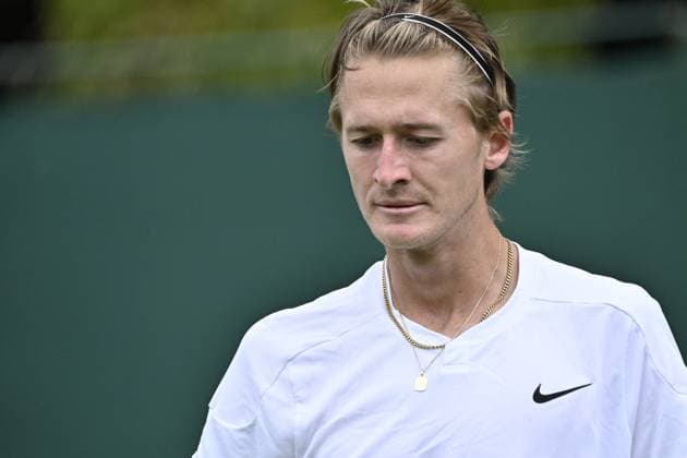 Tennis : Wimbledon 2024 - England - Sebastian Korda - Usa Tennis : Wimbledon 2024 - England - 02 07 2024 ChrysleneCaillaud Panoramic 