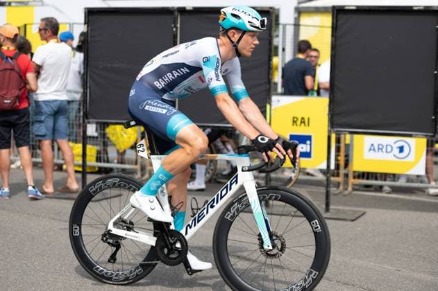 Tour De France race - Stage 3 - Start Arndt Nikias,Bahrain Victorious? during Stage 3 - Start, Tour De France race in Piacenza, Italy, July 01 2024 Piacenza Italy  Copyright: xIPAxSport ABACAx