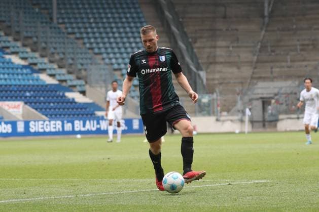 02.07.2024, xgox, Fussball Testspiel, 1. FC Magdeburg - BFC Dynamo Berlin emspor, v.l. Robert Leipertz (Magdeburg, 31) (DFL DFB REGULATIONS PROHIBIT ANY USE OF PHOTOGRAPHS as IMAGE SEQUENCES and or QUASI-VIDEO) Magdeburg