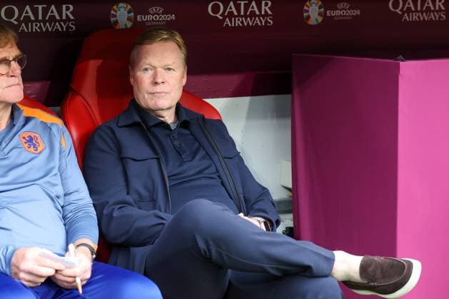 Chef-Trainer Ronald Koeman (Niederlande), Rumaenien vs. Niederlande, Fussball, UEFA EURO, EM, Europameisterschaft,Fussball 2024, Achtelfinale, M43, 02.07.2024 Muenchen Bayern Deutschland