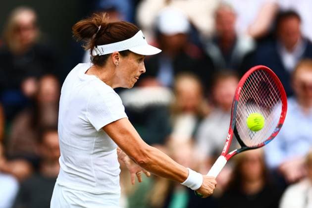 Tatjana Maria on Court 3 Wimbledon Tennis Championships, Day 2, The All England Lawn Tennis and Croquet Club, London, UK - 02 Jul 2024  Copyright: xJamesxMarsh Shutterstockx 14567680dr