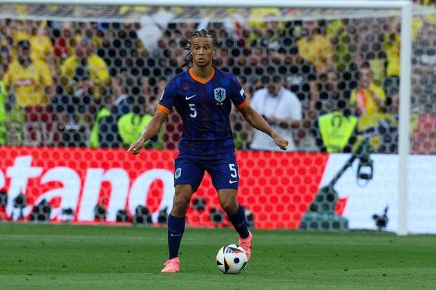 Nathan Ake 5 (Niederlande), Rumaenien vs. Niederlande, Fussball, UEFA EURO, EM, Europameisterschaft,Fussball 2024, Achtelfinale, M43, 02.07.2024 Muenchen Bayern Deutschland