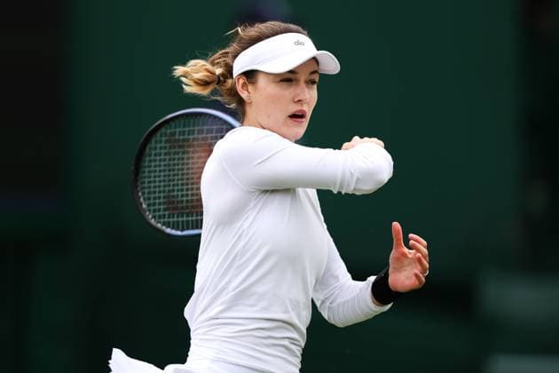 Anna Kalinskaya on Court 15 Wimbledon Tennis Championships, Day 2, The All England Lawn Tennis and Croquet Club, London, UK - 02 Jul 2024  Copyright: xEllaxLing Shutterstockx 14567679ac