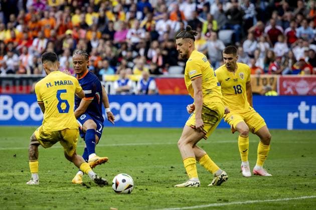 MUNICH - Marius Marin of Romania, ANP KOEN VAN WEEL UEFA EURO, EM, Europameisterschaft,Fussball 2024 2024 xVIxANPxSportx xxANPxIVx 502626722 originalFilename: 502626722.jpg