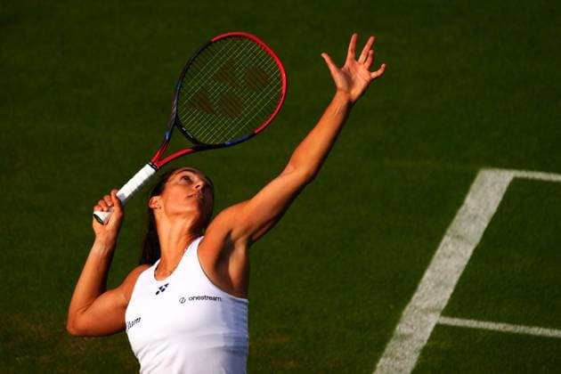Caroline Garcia during her first round match Wimbledon Tennis Championships, Day 2, The All England Lawn Tennis and Croquet Club, London, UK - 02 Jul 2024  Copyright: xJavierxGarcia Shutterstockx 14567681hh