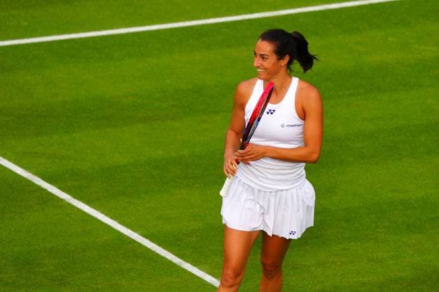 Caroline Garcia during her first round match Wimbledon Tennis Championships, Day 2, The All England Lawn Tennis and Croquet Club, London, UK - 02 Jul 2024  Copyright: xJavierxGarcia Shutterstockx 14567681ih