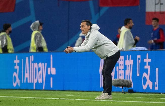 Fussball, Herren, Saison 2023 24, UEFA EURO, EM, Europameisterschaft,Fussball EM 2024, Achtelfinale in Leipzig, Österreich - Türkei, Trainer Vincenzo Montella (Türkei), 02.07. 2024, Copyright: xMatthiasxKochx