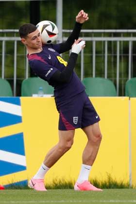 England Training Phil Foden of England during the England Training Session at Spa & Golf Resort Weimarer Land, Blankenhain UK Newspapers OUT Copyright: xPaulxChestertonx FIL-20321-0071