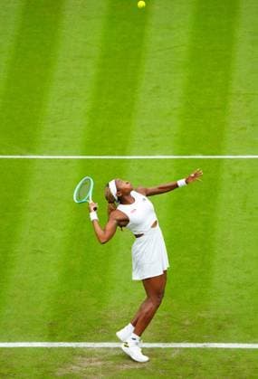 Coco Gauff during her second round match Wimbledon Tennis Championships, Day 3, The All England Lawn Tennis and Croquet Club, London, UK - 03 Jul 2024  Copyright: xJavierxGarcia Shutterstockx 14568269ai