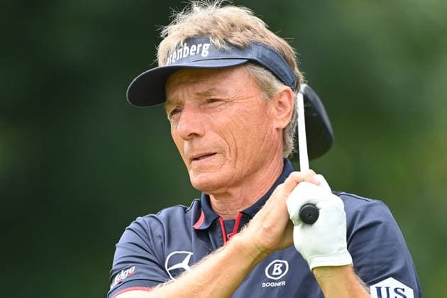 Bernhard LANGER (GER) , Aktion,Einzelbild,angeschnittenes Einzelmotiv,Halbfigur,halbe Figur. ProAm ,GOLF BMW International Open 2024 am 03.07.2024 in Muenchen Eichenried. Â