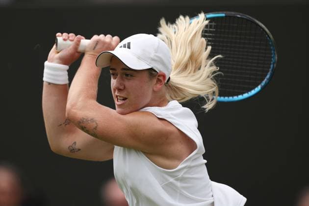 Sonay Kartal of Great Britain Wimbledon Tennis Championships, Day 3, The All England Lawn Tennis and Croquet Club, London, UK - 03 Jul 2024  Copyright: xEllaxLing Shutterstockx 14568267o