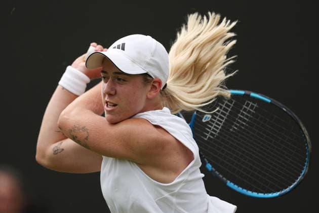 Sonay Kartal of Great Britain Wimbledon Tennis Championships, Day 3, The All England Lawn Tennis and Croquet Club, London, UK - 03 Jul 2024  Copyright: xEllaxLing Shutterstockx 14568267t
