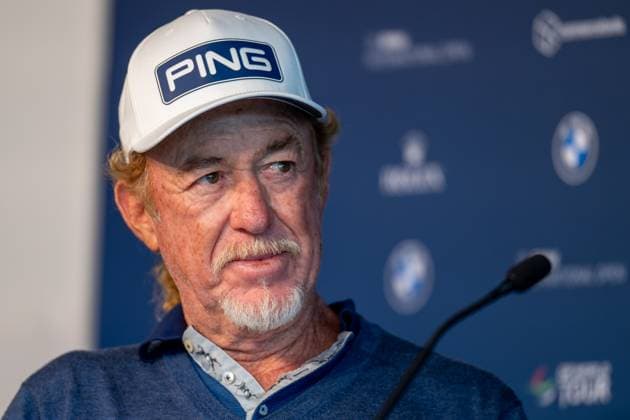 Miguel Angel Jimmenez im Interview, BMW International Open 2024, Golf, 03.07.2024 Muenchen Bayern Deutschland