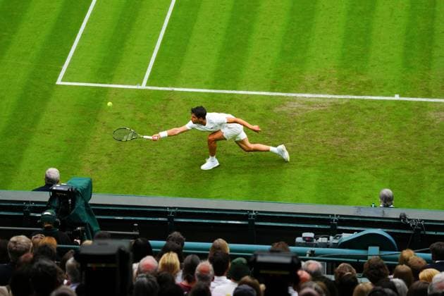 Carlos Alcaraz during his second round match Wimbledon Tennis Championships, Day 3, The All England Lawn Tennis and Croquet Club, London, UK - 03 Jul 2024  Copyright: xJavierxGarcia Shutterstockx 14568269cw