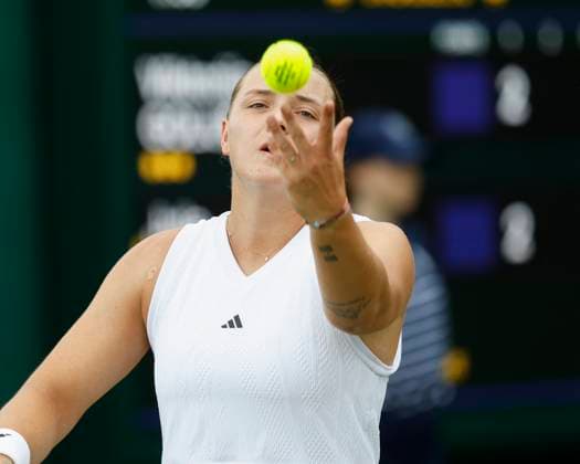 Jule Niemeier (GER) Tennis - Wimbledon 2024 - Grand Slam ITF ATP, Tennis Herren WTA, Tennis Damen - AELTC - London - - Great Britain - 3 July 2024. Copyright: xJuergenxHasenkopfx
