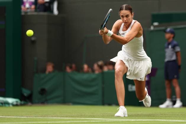 3rd July 2024; All England Lawn Tennis and Croquet Club, London, England; Wimbledon Tennis Tournament, Day 3; Anca Todoni (ROU)in action during her second round match against Coco Gauff (USA)  ActionPlus12663421 ShaunxBrooks